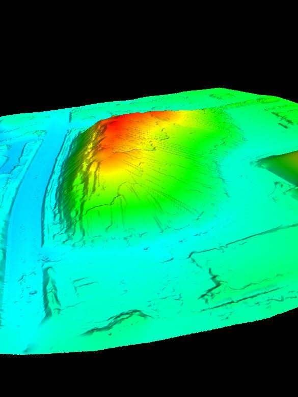 Fairgrounds Snow Pile 3D View