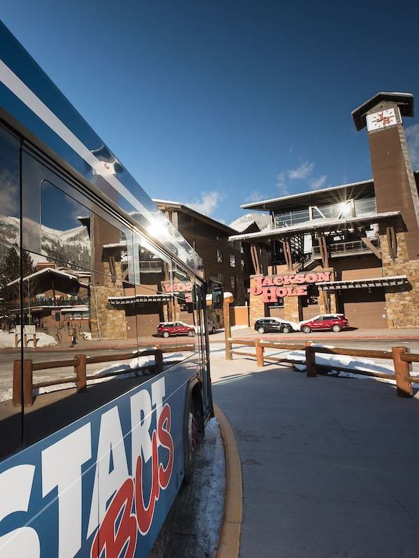 START Bus at Village Side View