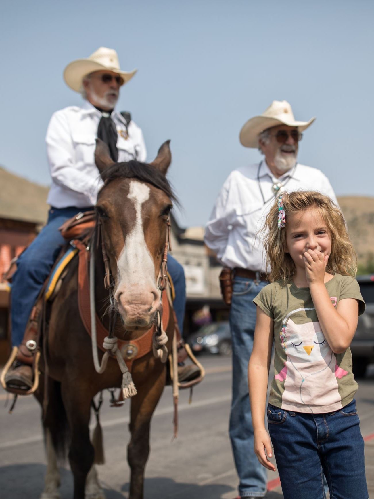 Citizens Mounted Unit on Town Square