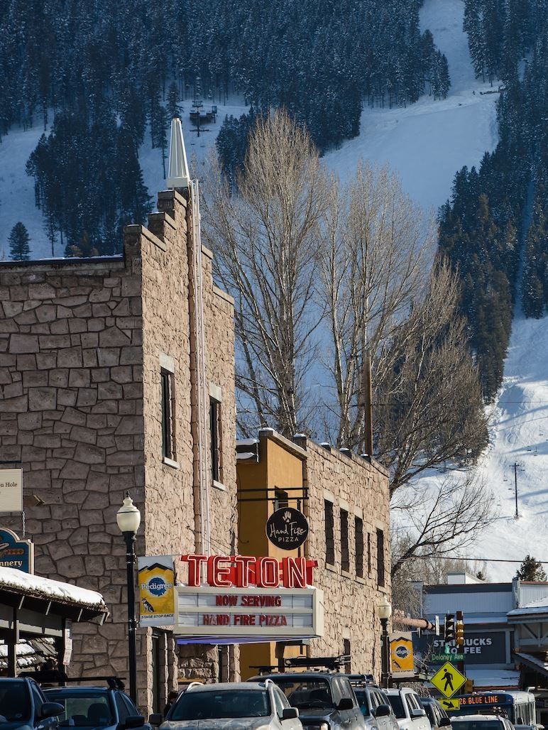 Teton Theater and Snow King Winter
