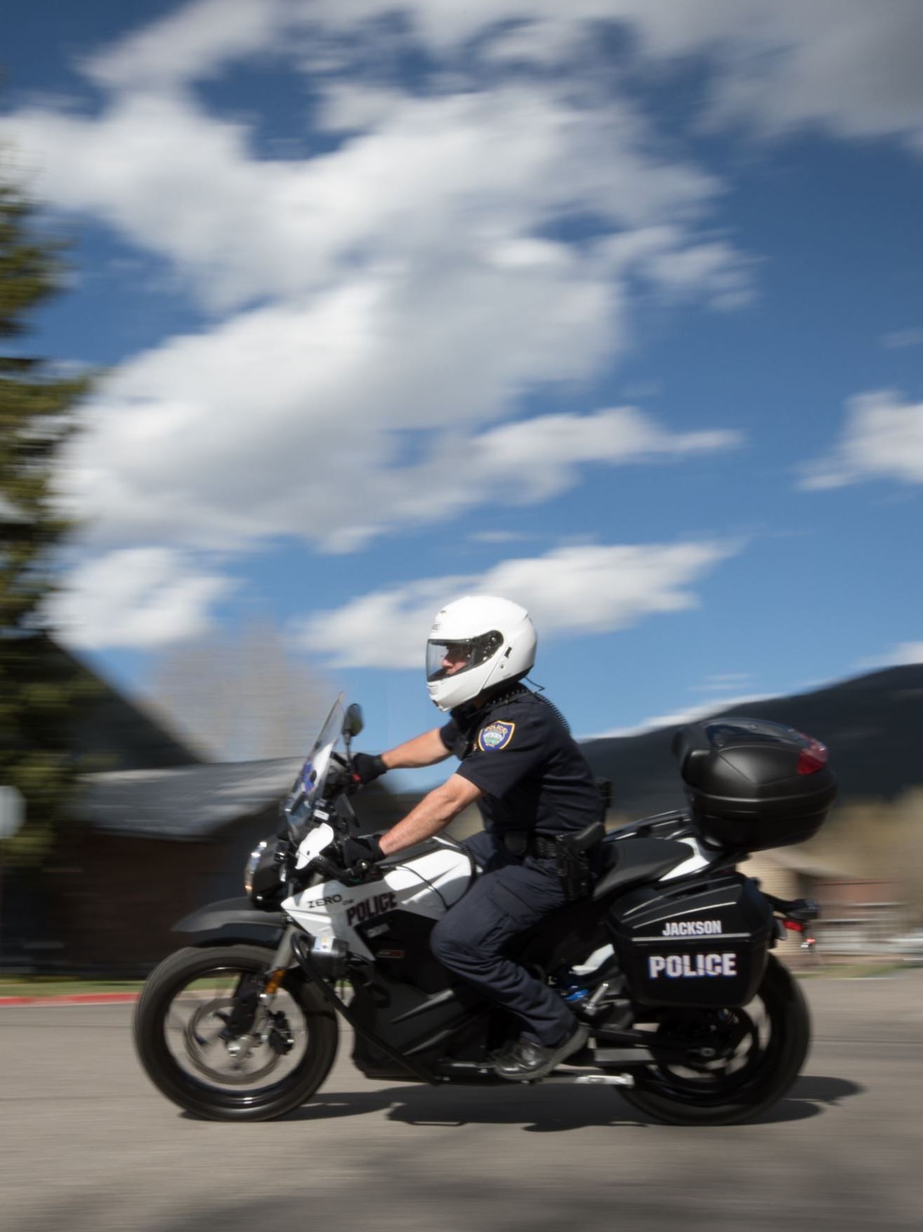 Police Electric Motorcycle 2