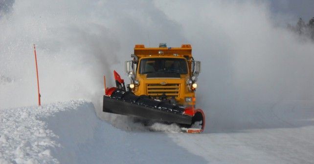 Snowplow Tractor