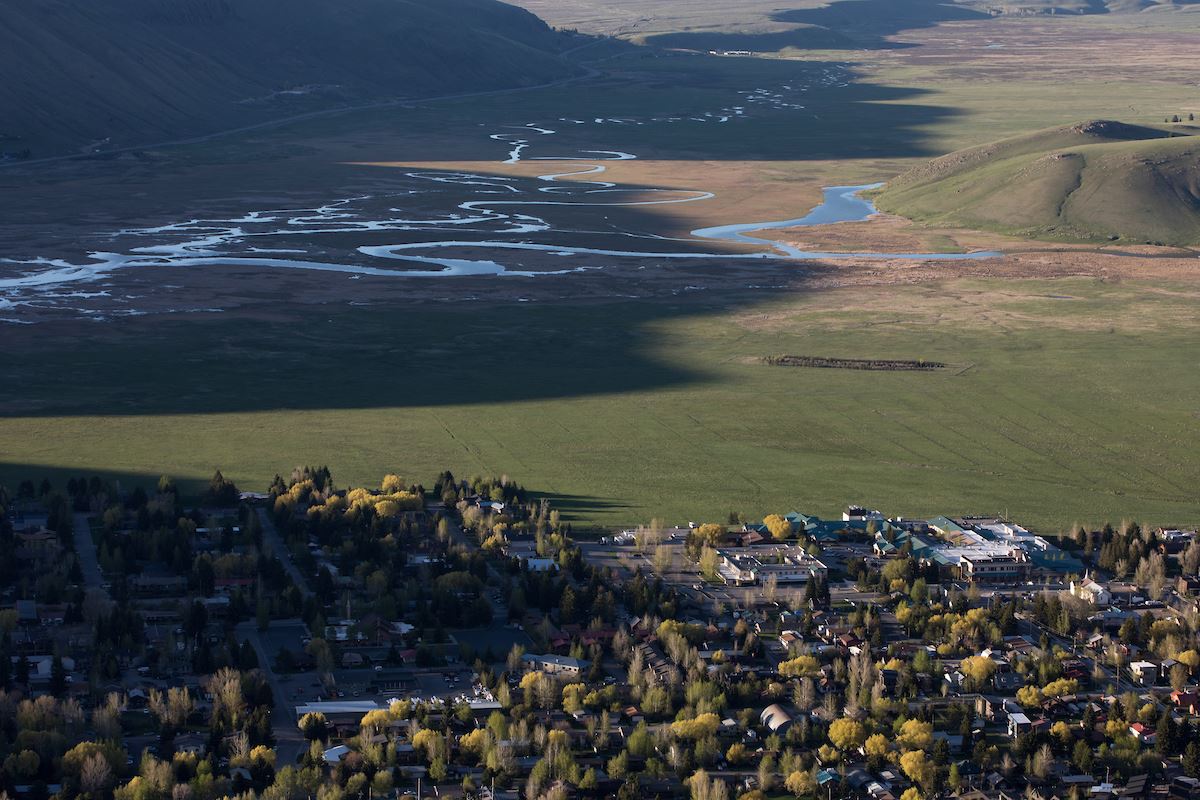 Elk Refuge with Shadows